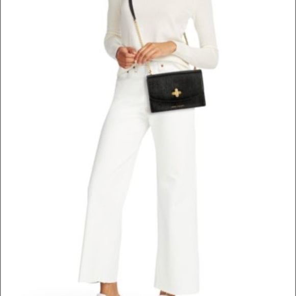 Marc Jacobs “The Commuter” Black Crossbody and Shoulder Bag with Gold Chain - Picture 7 of 8